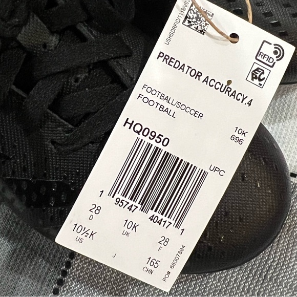 Adidas Predator Accuracy .4 SZ 10.5K - Picture 5 of 6